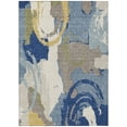 thumbnail image 2 of Addison Rugs Chantille Indoor/Outdoor Transitional Abstract Blue Machine Washable Rectangle Rug, 10' x 14', 2 of 8