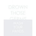 thumbnail image 2 of Straatsma, Leah 20x24 White Modern Wood Framed Museum Art Print Titled - Drown Germs, 2 of 4
