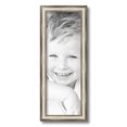 thumbnail image 2 of ArtToFrames 7x20" Antique Silver Panel Picture Frame, Silver Wood Poster Frame, with Regular Glass and 2 (FBPL-4760), 2 of 7
