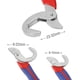 thumbnail image 2 of Llaves para tuercas regulables multifunción Kit de 2 llaves universales, 2 of 5