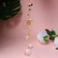 thumbnail image 1 of Atrapasol De Cristal Crystal Love Star Moon Metal Ring Hanging Home Car Pendant (27) Wdftyju Libre de BPA, 1 of 3