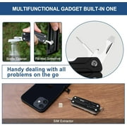 NexTool 9 in 1 Mini Multitool, Bladeless Small Multi Tool, TSA Approved, Mini Sailor Lite