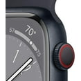thumbnail image 3 of Restored Apple Watch Series 8 GPS + Cellular 41mm Midnight Aluminum Case with Midnight Sport Band - M/L. Fitness Tracker, Blood Oxygen & ECG Apps, Always-On Retina Display, 3 of 3