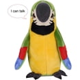 thumbnail image 2 of Lindo loro parlante pájaro eléctrico peluche repetir Wha, 2 of 5