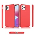 thumbnail image 2 of iPhone 11 Pro Max Case, Takfox iPhone11 Pro Max Protective Case, [Frosted] Shockproof Liquid Silicone Gel Rubber Case Soft TPU Bumper Ultra Thin Matte Phone Case Cover For iPhone11 Pro Max, Red, 2 of 6