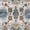 Brown, variant on Luxee Designs Alexandria Bordered Pattern 5x7 Area Rug for Living Room Indoor Boho Rugs - Navy