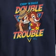 thumbnail image 3 of Chip 'N Dale Rescue Rangers - Double Trouble - Toddler And Youth Crewneck Fleece Sweatshirt, 3 of 5