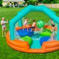 thumbnail image 3 of Parque Acuático Inflable Dodge & Drench Infantil Bestway Plástico PVC Alta Resistencia, 3 of 6