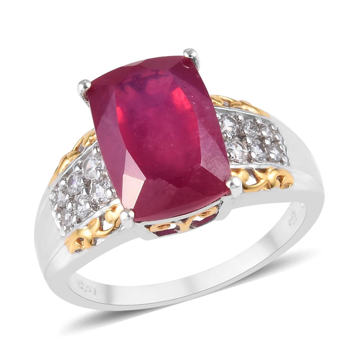 Shop LC 925 Sterling Silver Vermeil Yellow Gold Platinum Plated