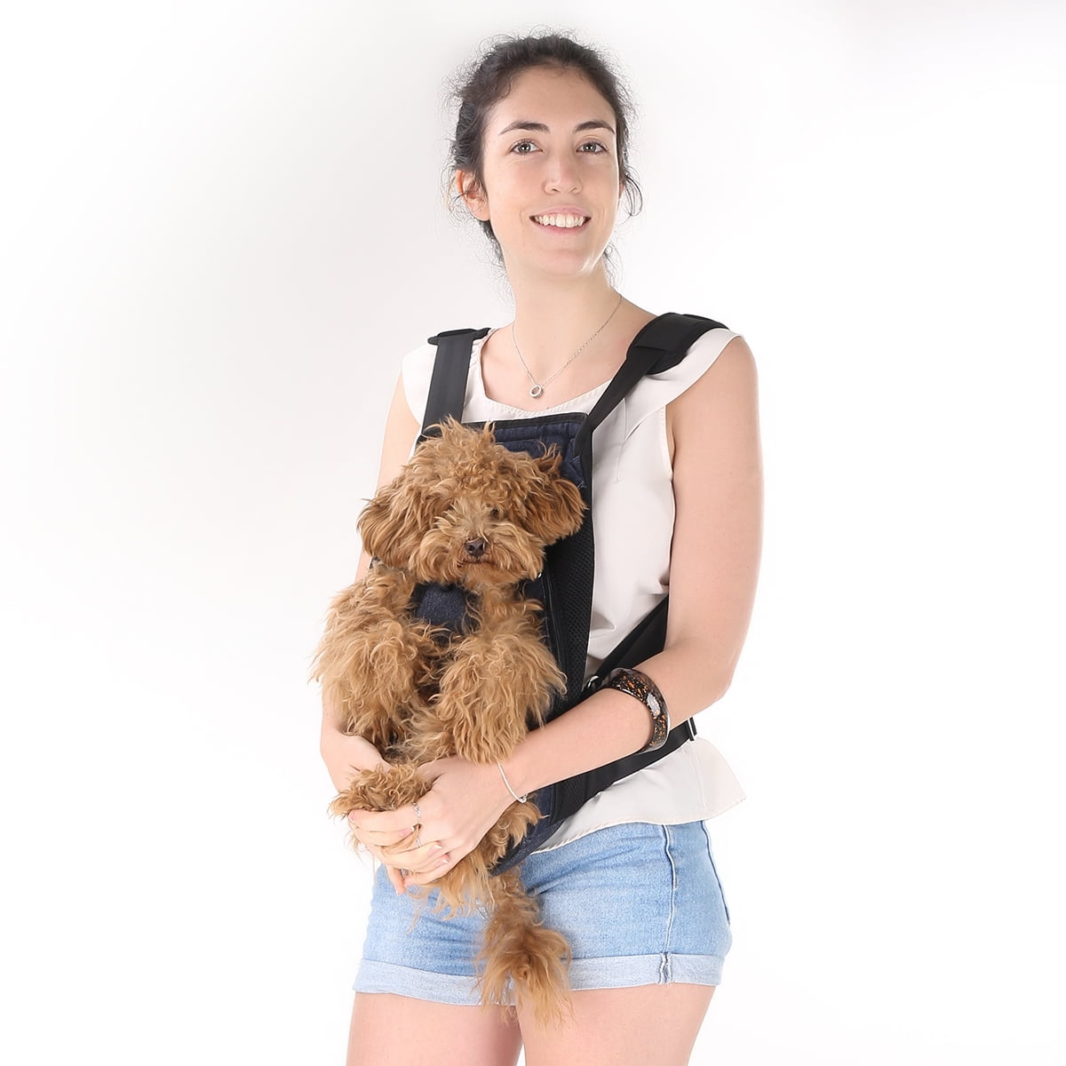 legs out pet carrier