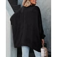 thumbnail image 3 of Yesfashion Womens Open Front Cardigans Long Sleeve Lightweight Loose Knit Casual Sweater Outwear, 3 of 5