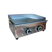Techtongda Commercial Home Gas Grill Griddle Camp Countertop Flat Cooking Griddle Grill 2800Pa