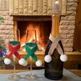 thumbnail image 6 of Dalrosia Mini Knit Hat Mini Christmas Scarf Set Mini Santa Hats for Crafts Mini Christmas Decorations for DIY Doll, 6 of 6