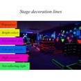 thumbnail image 6 of Blacklight Reactive Glow Tape - UV Fluorescent Black Light Room Decor - Decorations for Luminous Glow Party - Glow King Blacklight Party Supplies, 6 of 8