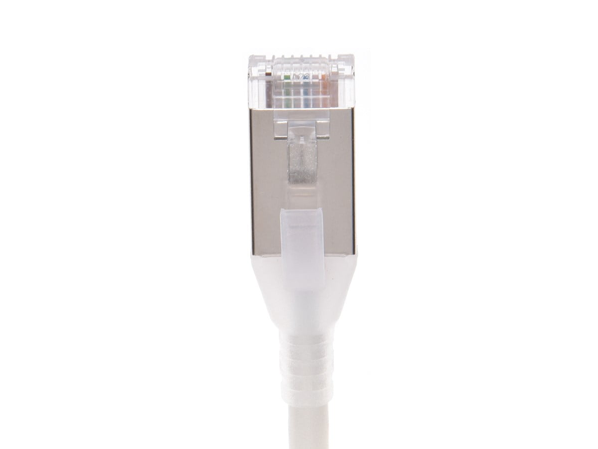 Monoprice Cat6A Ethernet Patch Cable - 5 Feet - Gray | Snagless, Double  Shielded, Component Level, CM, 30AWG, Networking Cable LAN Modem Router