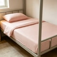 thumbnail image 6 of NWOKYZGH 1Pc Soft Breathable Bottom Sheet, 47"x78" Deep Pockets Fitted Sheet, All Around Stretch Fit, Wrinkle Resistant, Colorfast, Easy Care, 6 of 6