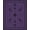 Purple, Pattern 7, variant on Design&I 8'x10' Washable Area Rug Deep Purple Elegance with Symmetrical Floral Design Intricate Star and Blossom Motifs for Dining Room, Large Office, Lounge, Snag-Free
