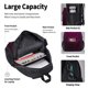 thumbnail image 4 of Disketp Dark Purple Glitter Mochila Estampada de Gran Capacidad con Lonchera y Estuche, Set de 3 Piezas para Estudiantes, 4 of 7