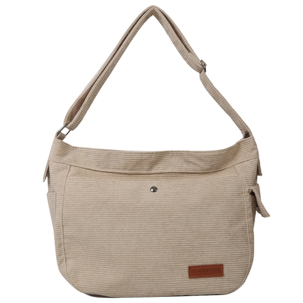 Bolso Tipo Cartera Informal para Mujer Bolso Citas Ocio para Mujer Gran Capacidad (Beige)