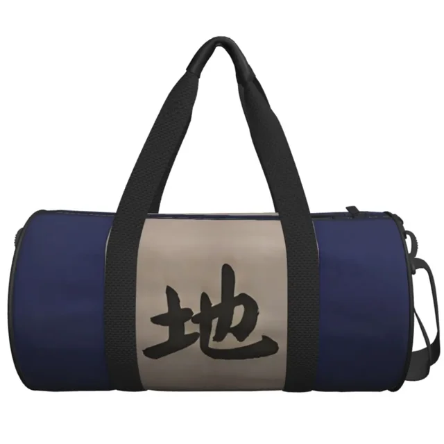 Bolsa de desplazamiento Sennin Scroll, bolsas deportivas de Anime japonés con zapatos, bolsa de gimnasio, bolso portátil personalizado para hombre, bolsa de entrenamiento gráfica para Fitness