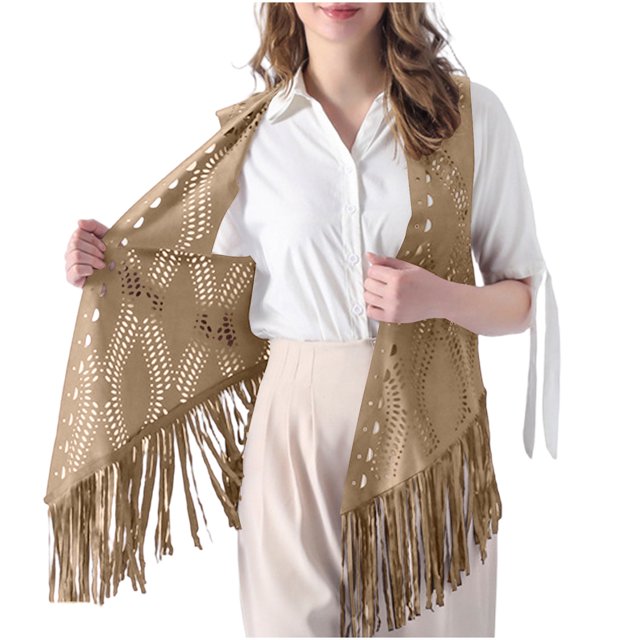 Chal de invierno para mujer, color liso, de gamuza, con flecos, bufanda chal para mujer