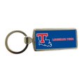 thumbnail image 1 of R & R Imports KCM2-C-LAT19 Louisiana Tech Bulldogs Metal Keychain - Pack of 2, 1 of 1