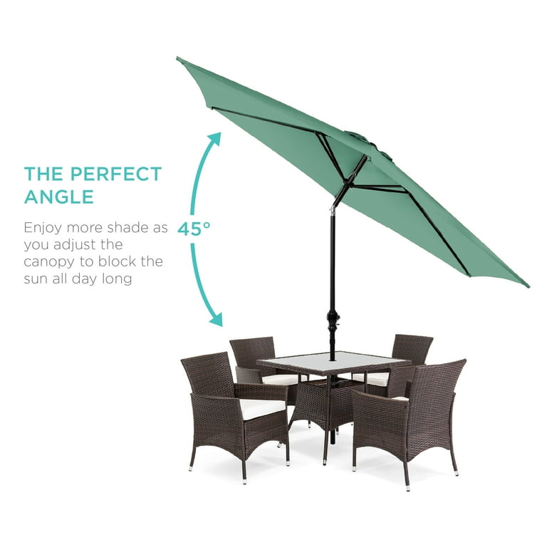 classic cast iron patio umbrella base Sunnydaze Decor 18" Cast Iron Outdoor Patio Umbrella Base