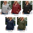 thumbnail image 3 of Chaquetas para mujer Chaqueta impermeable ligera con capucha y bolsillos Cortavientos para exteriore Abanopi Aqua/Extragrande, 3 of 7