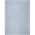 thumbnail image 2 of Safavieh Courtyard Janey Bordered Indoor/Outdoor Area Rug, Blue/Light Beige, 8' x 11', 2 of 10