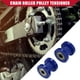 thumbnail image 3 of Tensor de polea de rodillo de cadena con junta de tuerca de perno/tensor de guía de rueda para motocicleta Mini bicicleta ATV 125 cc 140 cc 160 cc XR125 Dirt Bike/plástico 8 mm 10 mm/2 juegos azul, 3 of 7