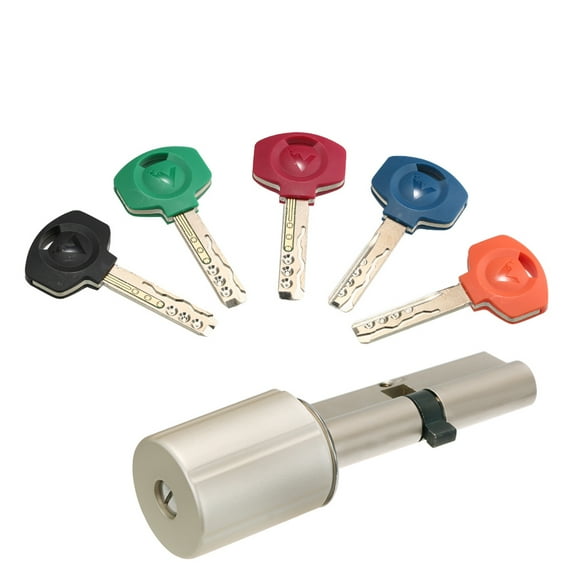 ZigBee Smart Lock Home Practical -theft Door Lock Core Cylinder with Keys Working with TuYa ZigBee Hub Powered by TuYa