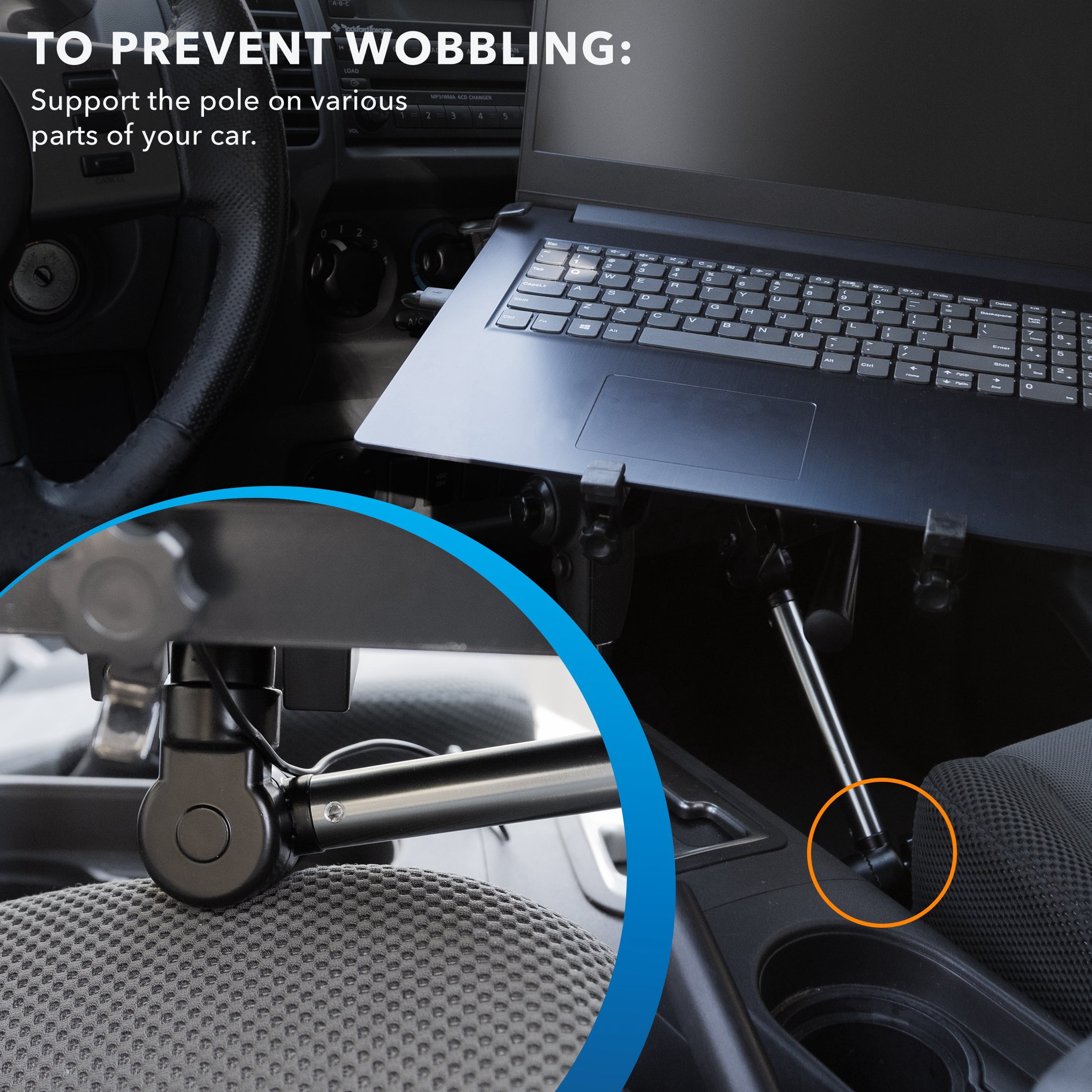 Police Laptop Car Mount
