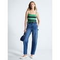 thumbnail image 2 of Free Assembly Women's Textured Stitch Stripe Tank Top, Sizes XS-XXL, 2 of 5