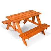 KidKraft Children's Adirondack Picnic Table, Honey