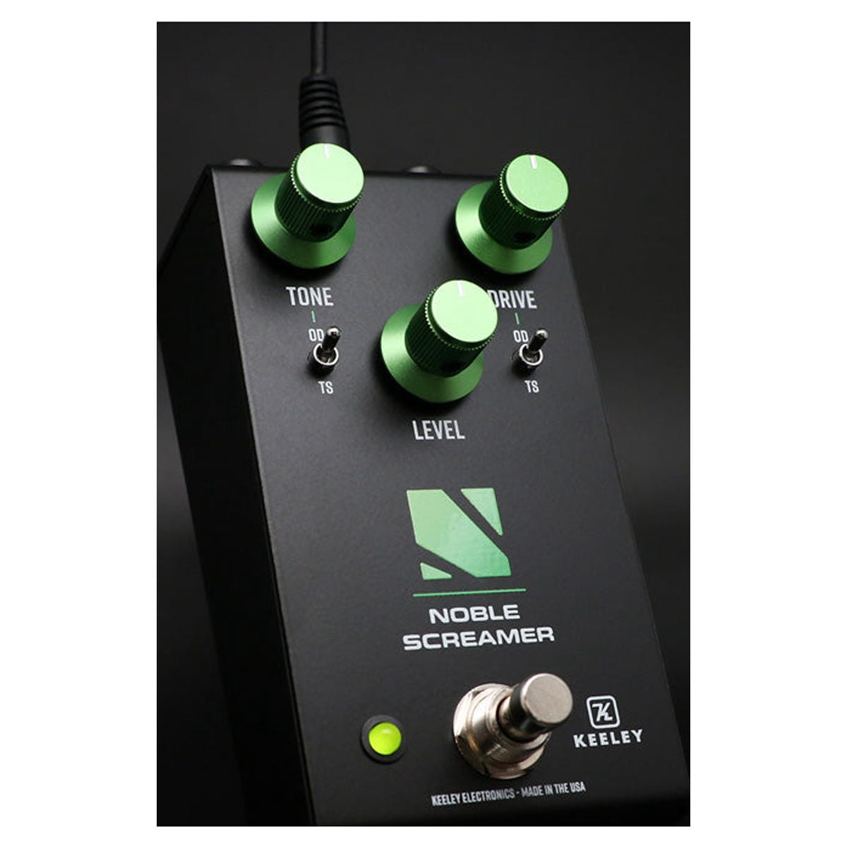 Keeley Electronics Noble Screamer Overdrive Effects Pedal Black
