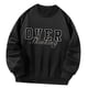 thumbnail image 2 of Sudadera con cuello redondo para mujer, ropa deportiva informal negra para viajes de vacaciones de primavera XL Yuyangstore sudadera para mujer, 2 of 8