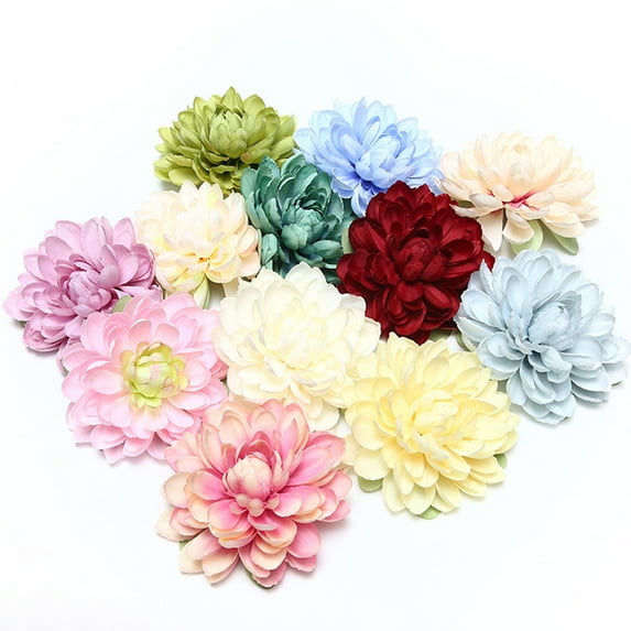 SPRING PARK 1Pc Artificial Flowers, Fake Flowers Artificial Bridal Wedding Bouquet for Home Garden Party Wedding Decoration