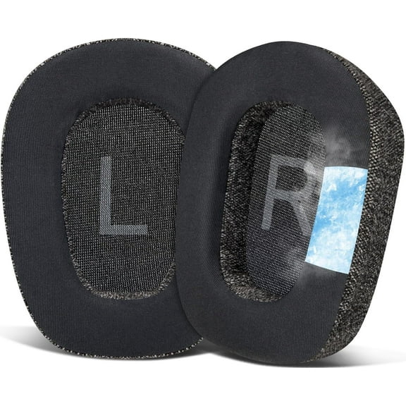 SOULWIT Cooling-Gel Ear Pads Cushions Replacement for Logitech Zone Vibe 100/125, G435 Lightspeed Wireless Headset, Ear Pads Cushions with Comfort Noise Isolation Foam - Grey