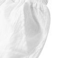 thumbnail image 5 of pantalones cortos para hombres pantalones cortos elásticos para hombres pantalones cortos de lino para hombres pantalones cortos con cierre de cordón para hombres pantalones, 5 of 5
