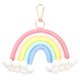 thumbnail image 1 of 1pc delicado arco iris llavero llavero arco iris llavero encanto tejido arco iris llavero llavero, 1 of 7