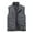 Jackets for Men Dark Gray, variant on Mens Fishing Vest M-5XL Plus Size Zip-Up Casual Sleeveless Jackets Solid Stand Collar Multi Pockets Hiking Work Hunting Outerwear Vests