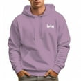 thumbnail image 6 of Men's 100% Cotton Flourish BOSTON Hoodie 330g Thick Pocket Hood, 6 of 16
