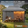 thumbnail image 3 of Carpa Toldo Plegable Cubierta Alta Paredes 3x4 Lona Exterior, 3 of 7