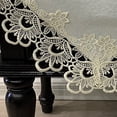 thumbnail image 3 of Lojalitet Mantel Bordado De Encaje Crema, Mantel Clásico Beige Fiesta En Casa, 3 of 5
