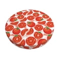 thumbnail image 6 of Uemuo Tomatoes Pattern Round Bar Stool Seat Covers Washable Stool Cushion Slipcover Elastic Bar Chair Covers-, 6 of 7