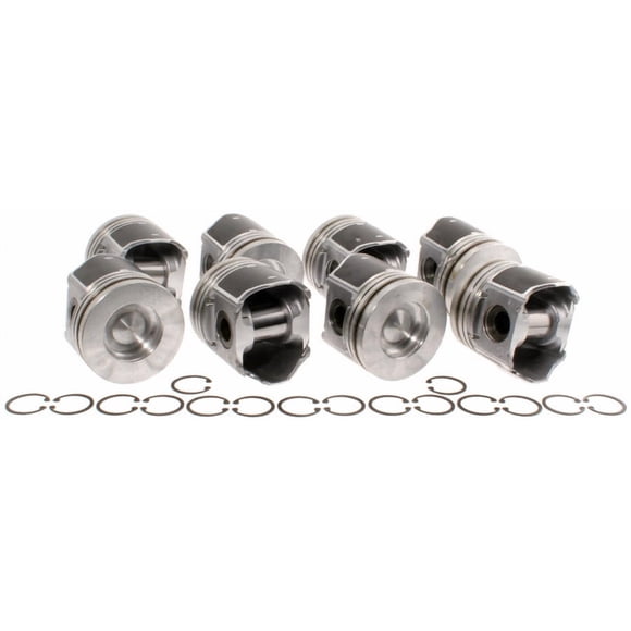 Mahle Clevite Piston 224-3454.020 pour Ford 6.0L Diesel 20032004; Aluminium Moulé; Alésage de 3.740 Pouces; 0.020 Pouces Surdimensionné; Tête Encastrée; Simple