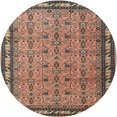 thumbnail image 1 of Ahgly Company Machine Washable Indoor Round Traditional Light Copper Gold Area Rugs, 3' Round, 1 of 7