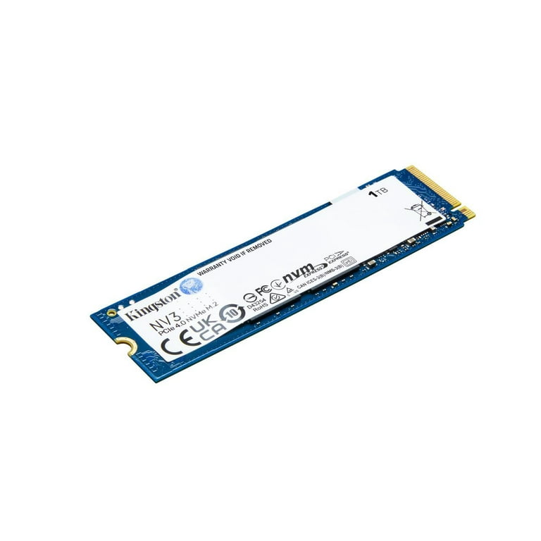 Kingston NV3 M.2 2280 1TB PCIe 4.0 x4 NVMe Internal Solid Kingston NV3 M.2 2280 1TB PCIe 4.0 x4 NVMe Internal Solid