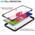 thumbnail image 2 of Clear Phone Case for Samsung Galaxy A16 5G with Built-in Screen Protector, Dual-Layers Rugged Clear Acrylic TPU Bumper Full Body Shockproof Non-Yellowing Cover for Samsung Galaxy A16 5G, Darkgreen, 2 of 9