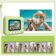 thumbnail image 5 of Huzeye Snapalette Printcam, Kids Instant Print Camera, 1080p HD, 10x Zoom, Selfie & Video (Blue), 5 of 5